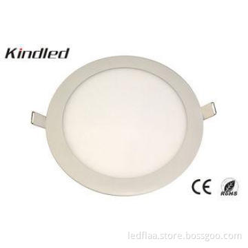 Warm White LED Slim Panel Light Round